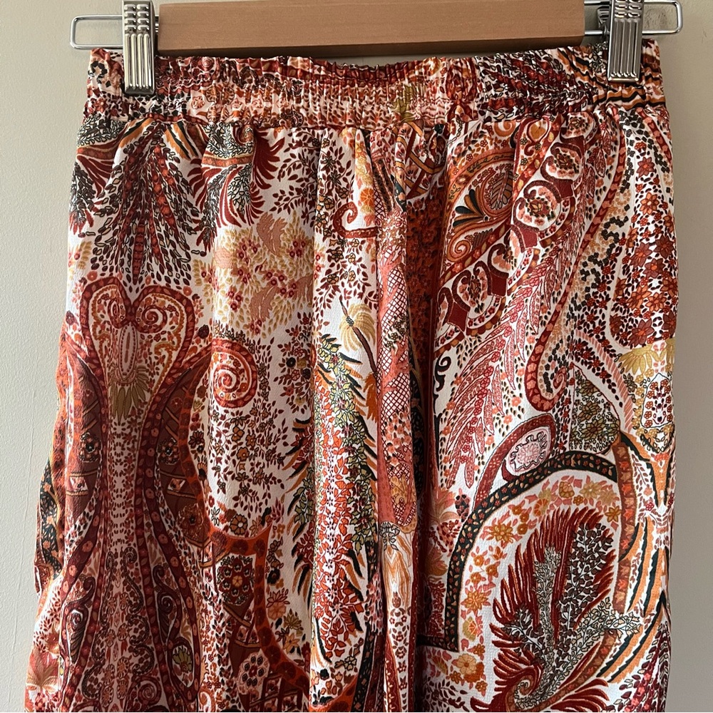 cider orange printed balloon pants - Picture 3 of 10